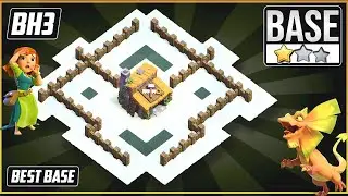 NEW BEST Builder Hall 3 ANTI GIANT TROPHY[defense] Base 2023 BH3 Trophy Base Design | Clash of Clans