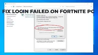 Fix Login Failed Error on Fortnite PC (fixed) | 2023