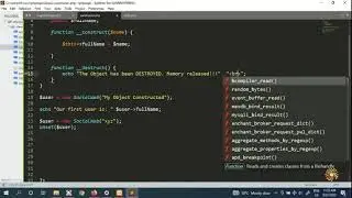 15.How destructors work in PHP