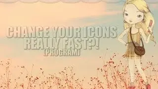 Change Your Folder Icons Like Mine FAST ?! (Program: IconPackager)