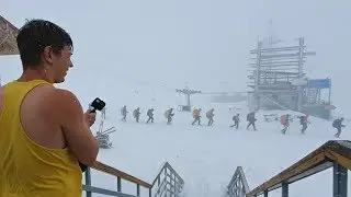 ✅Горная болезнь как она есть 😨 Попали в метель 🚲 Покорение Эльбруса на Электро Вело