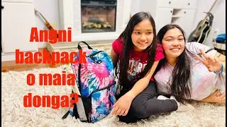 Michelle Garo chi Video Taria. What's in My Backpack?