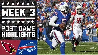 Cardinals vs. Bills | NFL Week 3 Game Highlights