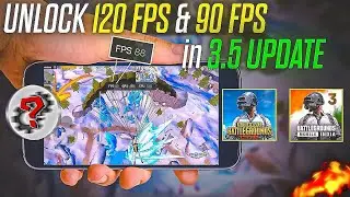 Best Gfx Tool For Pubg & Bgmi 90 Fps Unlocked | How To Unlock 90 Fps 🔥✔️( 3.5 Update)