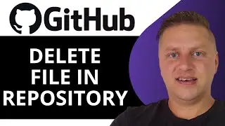 How to Delete a File in GitHub Repository | GitHub Tutorial 2024