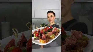 Сразу 3 простые закуски к праздничному столу! Вкусно,быстро и красиво!