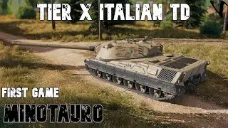 Controcarro 3 Minotauro - Tier X Italian TD: WoT Console - World of Tanks Console