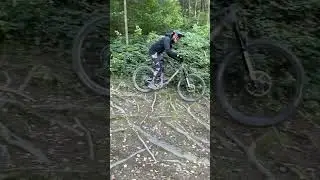 Норка с корнями хорошо справляется🤩 #kozaktv #enduro #mtb