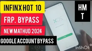 Infinix X688B/X662B Frp Bypass Android 10 | Infinix Hot 10/11 Google Account Bypass Without Pc 2024