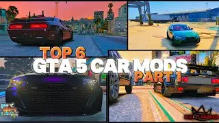 TOP 6 BEST Addon Car Mods In GTA 5 - Part 1 - Best Real Life Cars In GTA 5 - GTA 5 Mods 2024