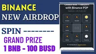 Awas Telat - Dapatkan hadiah sampai 1 BNN (EVENT AIRDROP BINANCE TERBARU)