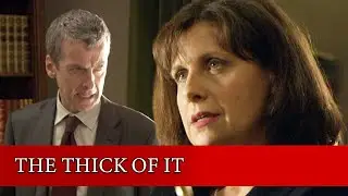 Malcolm Tucker Grills Nicola Over the Data Loss | The Thick of It | BBC Comedy Greats