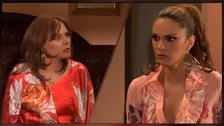 Tormenta en el paraíso: Maura y Luisa se cachetean