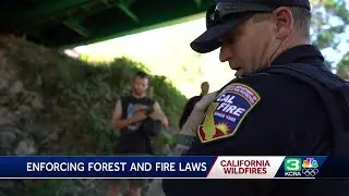 Cal Fire police have a crucial role in solving how wildfires start
