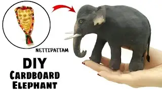 How To Make Elephant | DIY Cardboard Elephant | Home Decorating Ideas | Best out of waste | Crafts