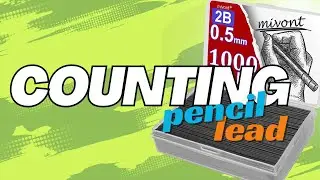 Counting real time for 1000 pencil leads review