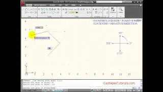 Autocad Tutorial - Using Dynamic Input