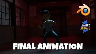 Karate 3D Animation /Breakdown in Blender Beginner Tutorial