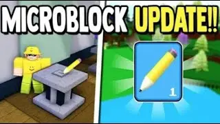 *MICROBLOCK* UPDATE!! | Build a Boat for Treasure ROBLOX