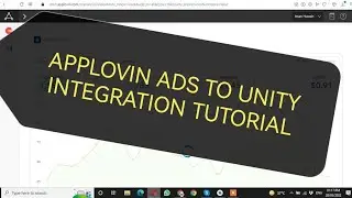 APPLOVIN ADS TO UNITY INTEGRATION TUTORIAL EASY **HOW TO MONETIZE GAME WITH APPLOVIN/MAX SDK**