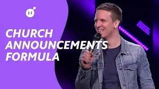 CHURCH ANNOUNCEMENTS FORMULA [Copy-N-Paste]