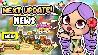 **NEWS** NEXT UPDATE + NEW LOCATIONS IN AVATAR WORLD 🗞️😯