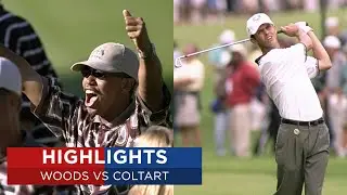 Tiger Woods vs Andrew Coltart | Extended Highlights | 1999 Ryder Cup