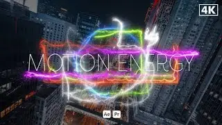 Premiere Pro Template: Motion Energy + Free Font