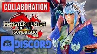 Monster Hunter Rise: Sunbreak x Discord Collaboration Reveal News FREE ARMOR