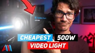 The Cheapest 500W COB Light On The Market?? (Golden Eagle LED 5000 Review)