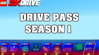 LEGO 2K DRIVE / DRIVE PASS - SEASON 1 / SHOWCASE !!!