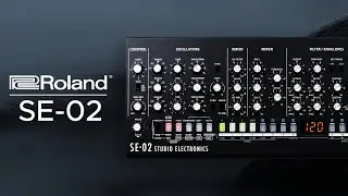 Roland SE-02 Sound Demo (no talking) with Meris LVX