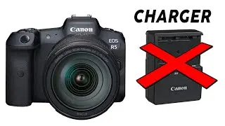 EOS R5 - Charge your EOS R/R5 through USB-C with just your Phone or Laptop charger Hack!