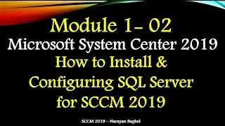 How to Install & Configuring SQL Server for SCCM 2019 -02