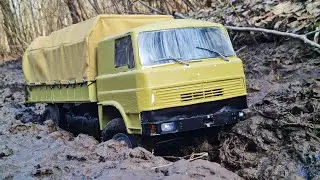 Грузовик за 10 000 р. ... Обзор на самодельный TATRA 4x4 ... RC OFFroad