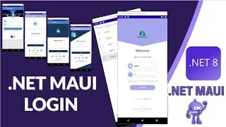 .NET MAUI Login UI Design (Using .NET 8)
