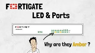 FortiGate LED & Ports