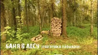 Баня в ЛЕСУ  (подготовка площадки)