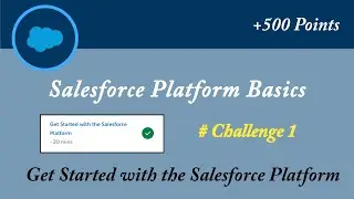 Get Started with the Salesforce Platform|Salesforce Platform Basics|Salesforce trailhead answers