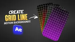 Create Grid Line Motion Backgrounds in After Effects