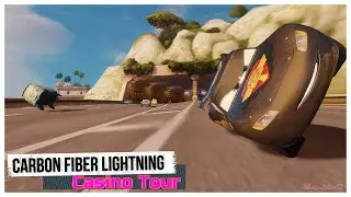 Cars 2 The Video Game | Carbon Fiber Lightning - Battle Race (Missiles) | Casino Tour 1 Lap