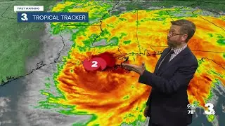 Hurricane Francine makes landfall in Louisiana as Category 2 storm