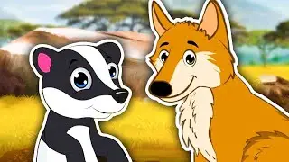 Animal Best Friends Song! Learn How Animals Help Each Other | Kids Learning Videos