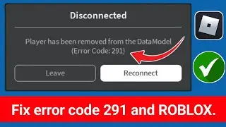 How to Fix Error Code 291 on Roblox (2024)