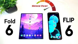 Fold 6 vs Flip 6 SpeedTest Comparison 😱🔥🔥🔥