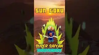 Sun Goku Super Saiyan Transformation