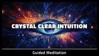 Awaken Crystal Clear Intuition |  10 Minute Meditation For Intuition