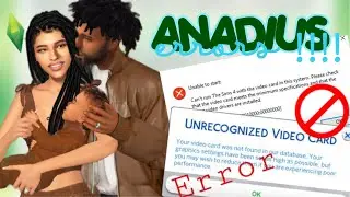 ANADIUS ERROR FIXES | DOWNLOADING SIMS 4 NEW "FOR RENT' PACK w/ ANADIUS SIMS 4 UPDATER