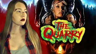 THE QUARRY Полное прохождение и обзор на русском (1) 🔥 Карьер игра 2022 Стрим ПК #thequarry