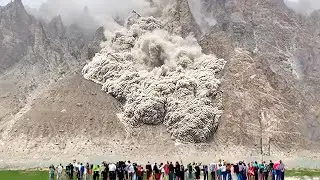 Los 15 grandes deslizamientos de tierra captados por las cámaras